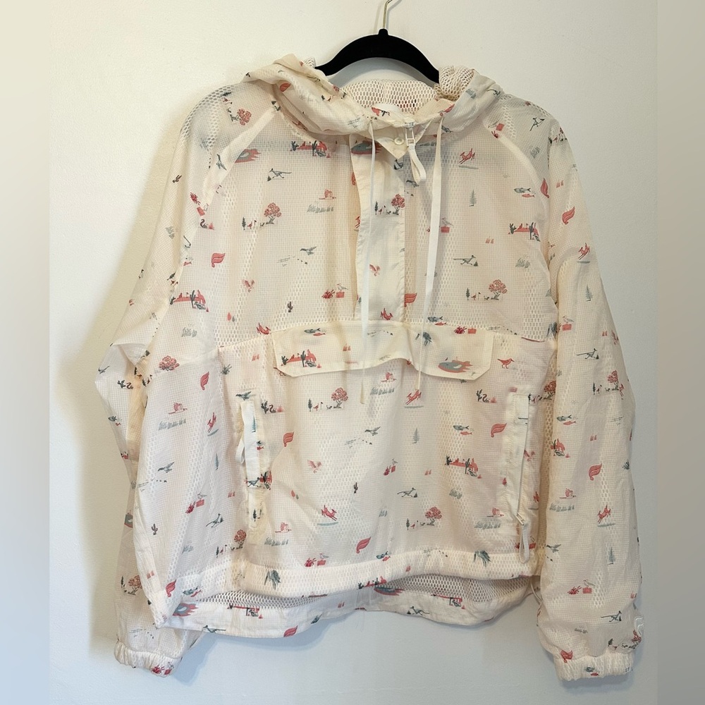 Fabletics Ripstop Pullover Hooded Windbreaker Siz… - image 1